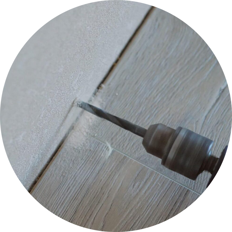 No more mess from Drilling, Cutting or Grinding!